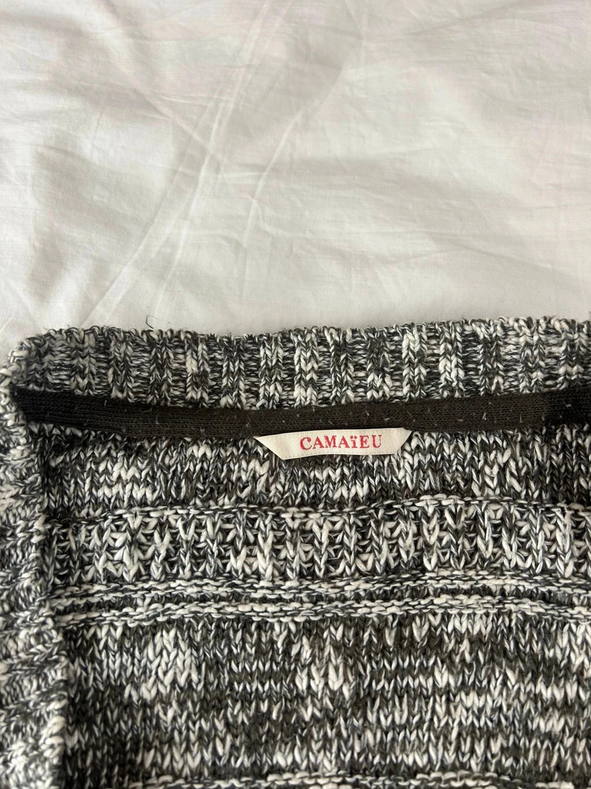 Grijze camaïeu-cardigan – photo 7